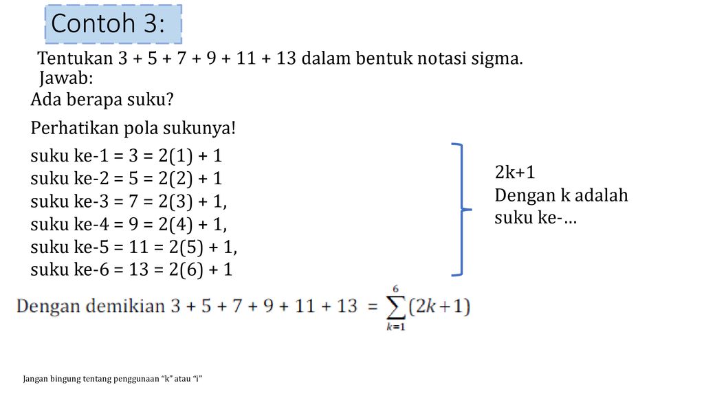 Ppt Notasi Sigma Beinyu